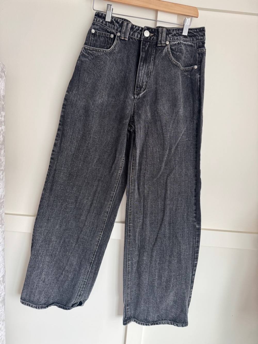 DISSH Relaxed Fit Washed Black Women's Jeans - Picture 7 of 10
